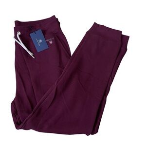 GANT Original Sweatpants Purple Wine Size Medium $115